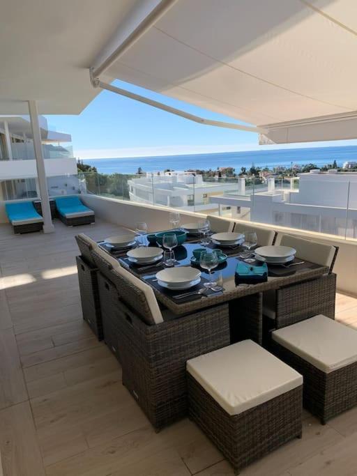 Prachtig Appartement Met Zeezicht In Estepona Costa Del Sol 외부 사진