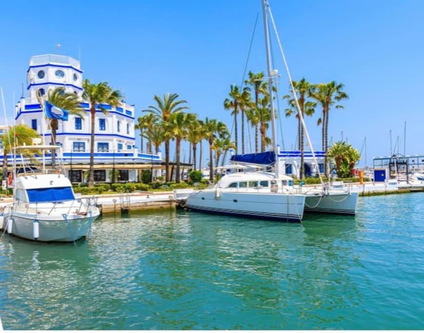 Prachtig Appartement Met Zeezicht In Estepona Costa Del Sol 외부 사진