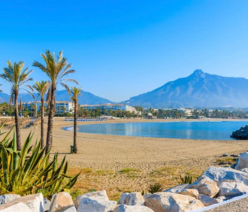 Prachtig Appartement Met Zeezicht In Estepona Costa Del Sol 외부 사진