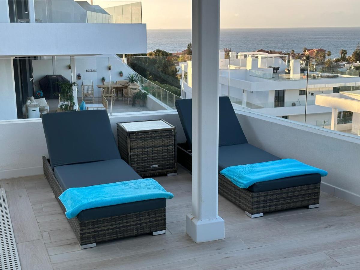 Prachtig Appartement Met Zeezicht In Estepona Costa Del Sol 외부 사진